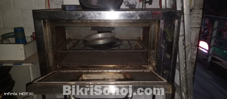 Pizza gas oven